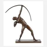 Ernst Gustav Jäger, Bogenschütze, 1928, Bronze