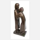 Ernst Barlach, "Das Wiedersehen", Bronze
