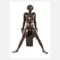 Arno Breker, "Die Tänzerin", 1977, Bronze