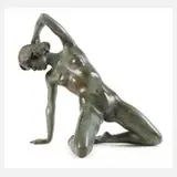Arno Breker, "Die Sinnende", Bronze