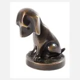 Roland Paris, Hundewelpe, Bronze