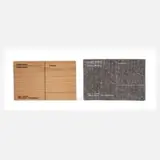 Joseph Beuys, Filz- und Holzpostkarte, Siebdruck auf Holz und Filz