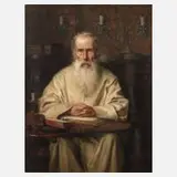 Richard Linderum, "Der Einsame", Zeichnung
