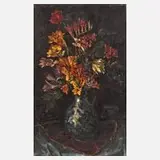 Eva Templeton-Kraus, Blumenstillleben, 1962, Öl auf Leinwand