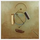 Eduard Steinberg, Suprematistische Komposition, 1978, Öl auf Leinwand