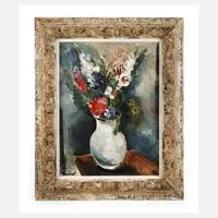 Maurice de Vlaminck, Blumenstillleben, Öl auf Leinwand