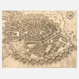 Matthäus Merian der Älter, Grundriss von Hamburg