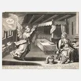 Marten de Vos, Verkündung, Kupferstich