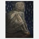 Ernst Fuchs, "Agnus Mysticus", Farblithographie auf Velin