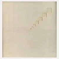 Dino Colalongo, "Disesno Bianco", 1974