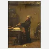 Franz Meerts, "Der Federspitzer", Federkielschneider