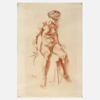 Robert Jacob Bock, "Sitzende"