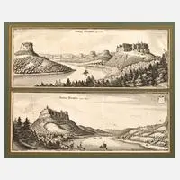 Matthäus Merian, Ansichten Festung Königstein