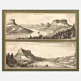 Matthäus Merian, Ansichten Festung Königstein