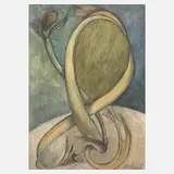 Otto Schwertl, Abstrakte Komposition, 1980, Aquarell auf Papier