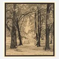 Baumallee am Hellergut by Otto Altenkirch, sold Aug 2025