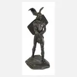 Rudolf Maison, "Siegfried der Drachentöter", 1897, Bronze