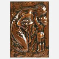 Fidel Binz, Relief Mutter und Kind