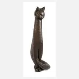 Doris Rücker, sitzende Katze