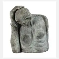 Frédérique van Eyseren, "Reflection", Bronzeguss