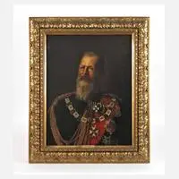 Emil Keck, Bildnis Prinzregent Luitpold von Bayern, Öl auf Leinwand