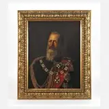Emil Keck, Bildnis Prinzregent Luitpold von Bayern, Öl auf Leinwand