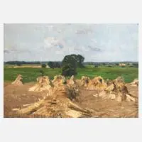 Johannes Hänsch, "Märkische Landschaft", Öl auf dünnem Malkarton
