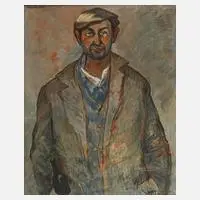 Heribert Potuznik, "Der große Trinker", 1910, Öl auf Leinwand