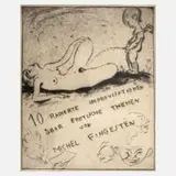 Michel Fingesten, Erotisches Titelblatt