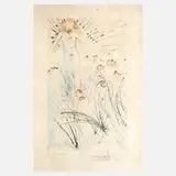 "Die Geliebte weidet..." by Salvador Dalí, Farbradierung, sold Mar 2025