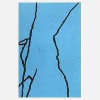 Martin Noël, Abstraktion, Farbholzschnitt auf Papier
