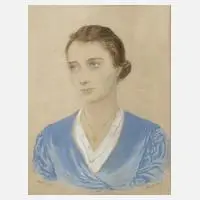 Walther Klemm, Frauenportrait, 1935