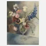 Werner Fechner, Blumenstillleben