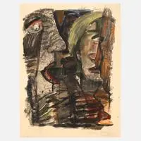 Hans-Hendrik Grimmling, "Traum ...", Mischtechnik