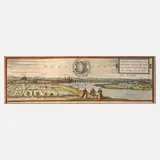 Braun & Hogenberg, Ansicht Dresden, Kupferstich