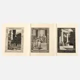 Max Klinger, aus "Amor und Psyche", Radierung auf kaschiertem Japanpapier und Velin