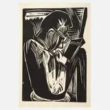 Karl Schmidt-Rottluff, Lesender Mann