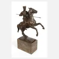 Walther Wolff, Entwurf zu einem Husaren-Denkmal, 1929, Bronze