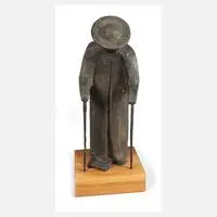 Wilhelm Zimmer, "Spuren der Zeit", 1961, Bronze