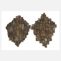 Giovanni Schoeman, Paar Mosaikreliefs