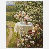 Stanislav Fomenok, "Rosen", Öl auf Leinwand und Spannrahmen