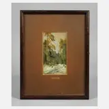 Konstantin Korovin, Verschneite Waldlichtung, 1920, Öl über Graphit auf Pappe