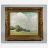 Hans Licht, »Sommertag in Mecklenburg«, Öl auf Malplatte