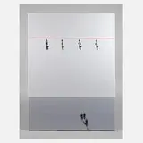 Jens Ulrich Petersen, "On-Line", Acryl auf Leinwand und Keilrahmen