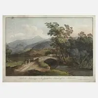 Daniel Berger, "Ansicht der Schneekuppe ..."
