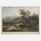 Daniel Berger, "Ansicht der Schneekuppe ..."