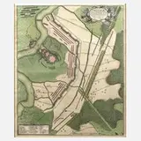 Homanns Erben, Plan der Vestung Philipsburg, Kupferstich