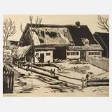 Richard Graef, »Prittlbach«, Holzschnitt