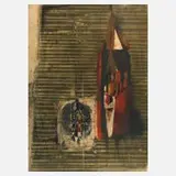 Johnny Friedlaender, Abstrakte Komposition, Farblithographie