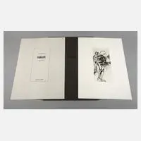 Peter Schnürpel, Mappenwerk "Träger", Radierungen